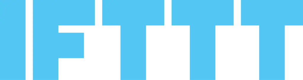 IFTTT blue logo.